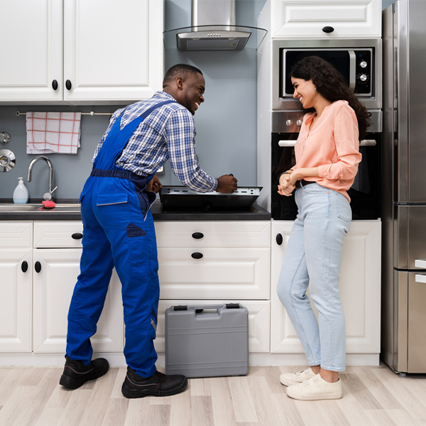 how long does it typically take to complete cooktop repair services in Farmersville